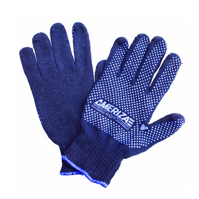 Blue KNSDA, Knitted Gloves - Single Side Grip KNSDA