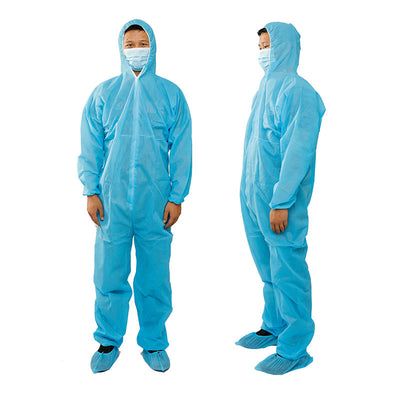 Disposable - 50, PP Coverall 50gsm, Non-Woven Breathable Polypropylene