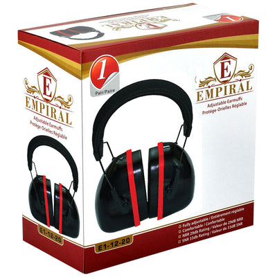 Solo Ultra, Heavy Duty Universal Headband Stainless Steel Type Ear Muff With Abs Body Protective Auditive