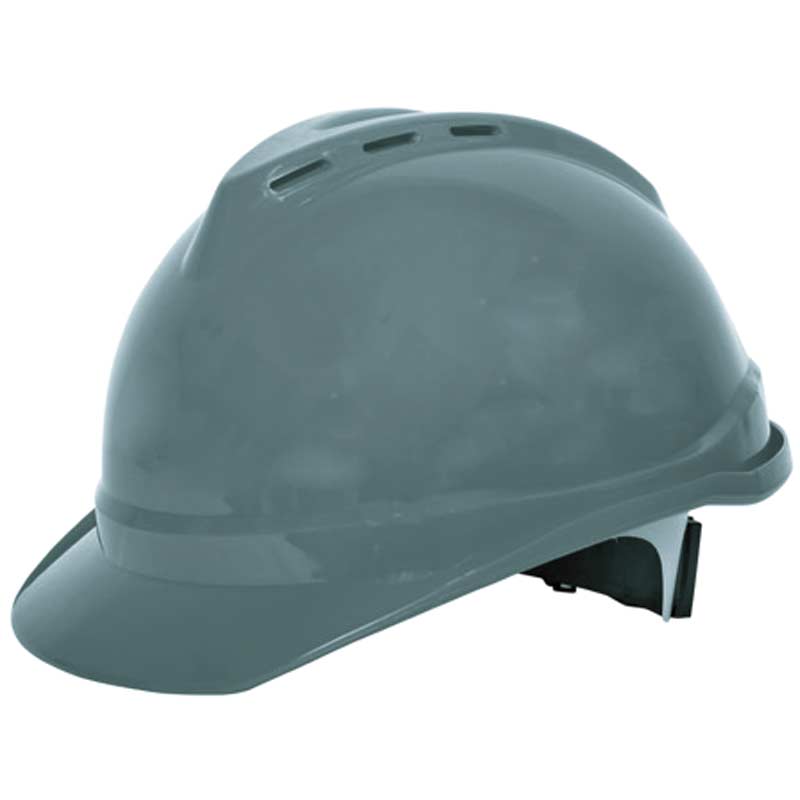 Safety Ventilated Helmet With Textile Ratchet Suspension