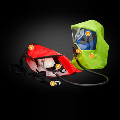 Spiroscape EEBD, The Spiroscape Emergency Escape Breathing Device (EEBD)