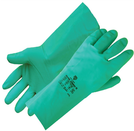 VALPRO Chem II, 15mil (0.38mm) Flock Lined Nitrile Glove