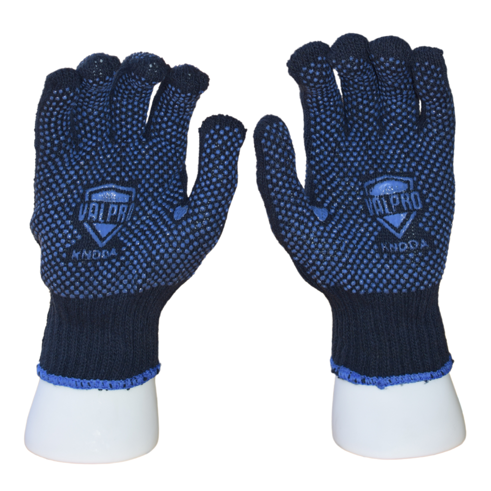 Blue KNDDA, Knitted Gloves - Double Side Grip KNDDA,  Valpro