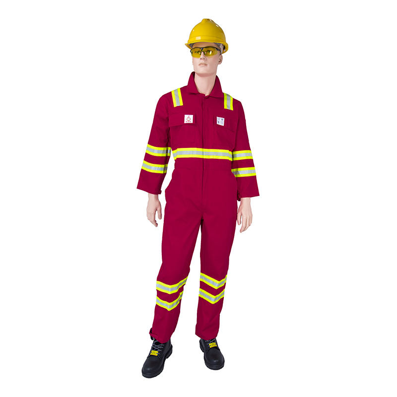 Fire Retardant Coverall 320 GSM | European Style | Safeguard - C