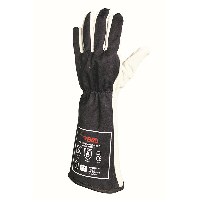 Arc protection Gloves HRC 2, Class 2, ATPV 18.0 cal/cm2