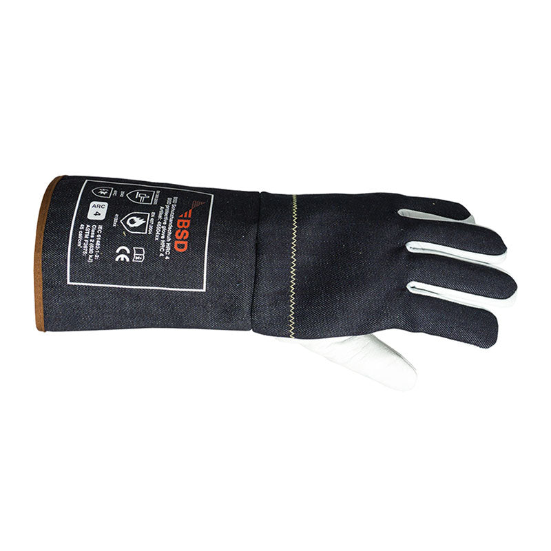 Arc protection Gloves HRC 4, Class 2, ATPV 45.0 cal/cm2