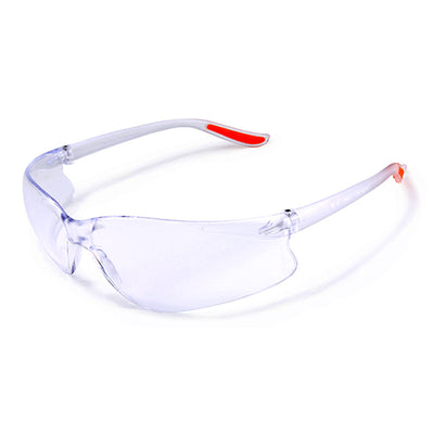 Fargo Clear Orange, Anti-Scratch, Anti UV Light & Clear Safety Spectacles