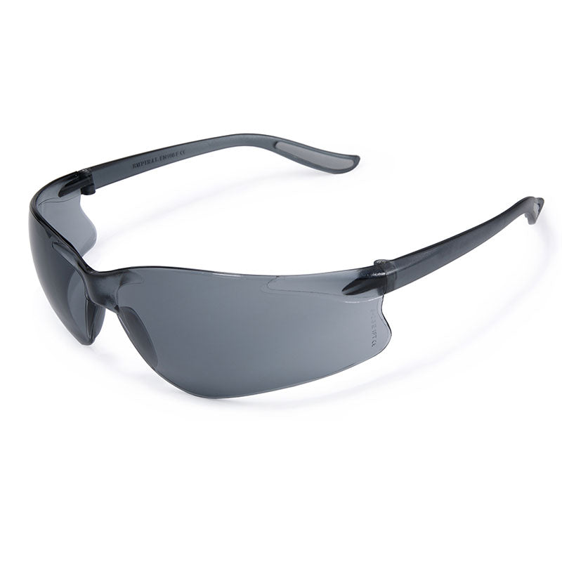 Fargo Smoke Grey, Anti-Scratch, Anti UV Light & Smoke Safety Spectacles