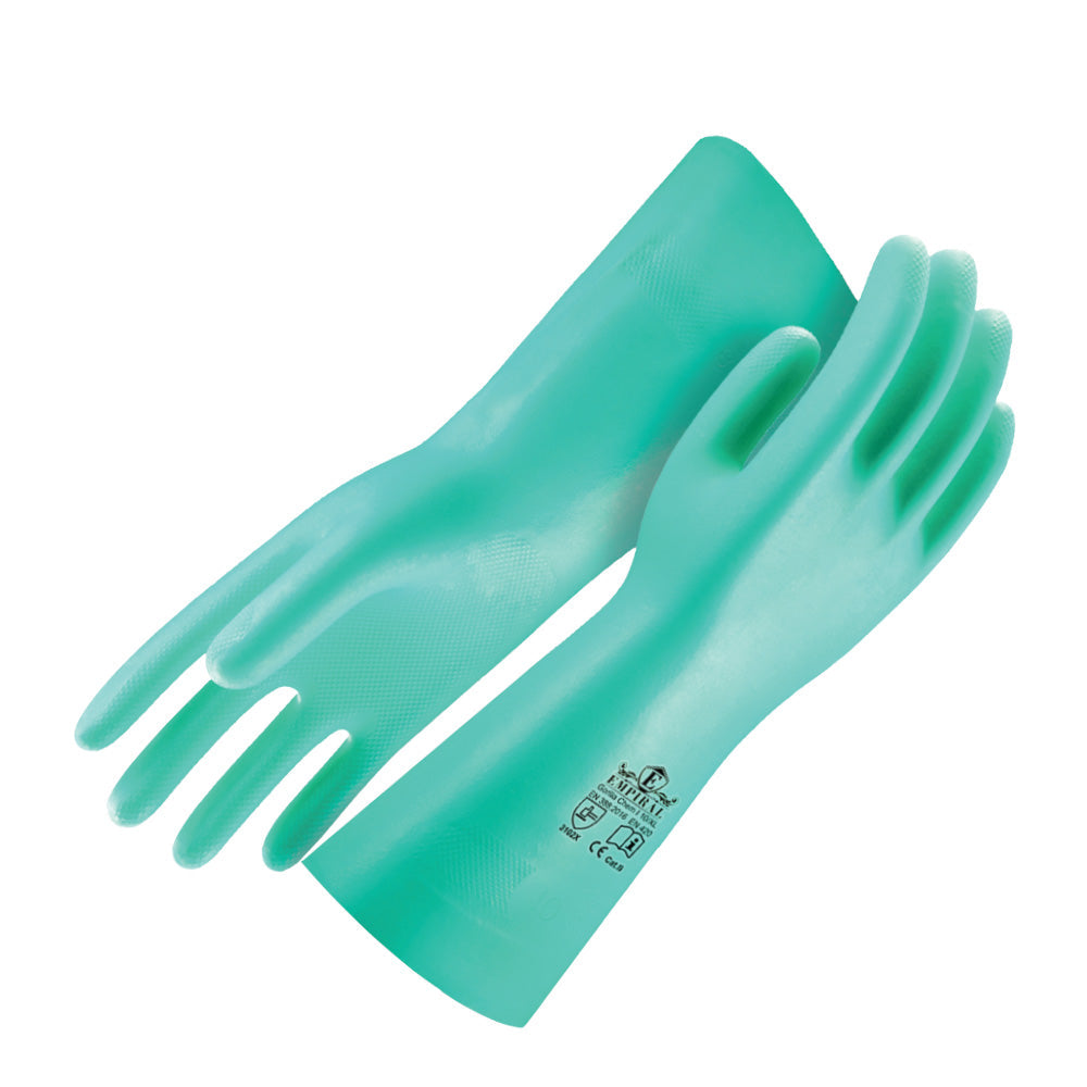 Gorilla Chem - I, Green Nitrile Gloves