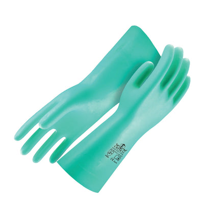 Gorilla Chem - I, Green Nitrile Gloves