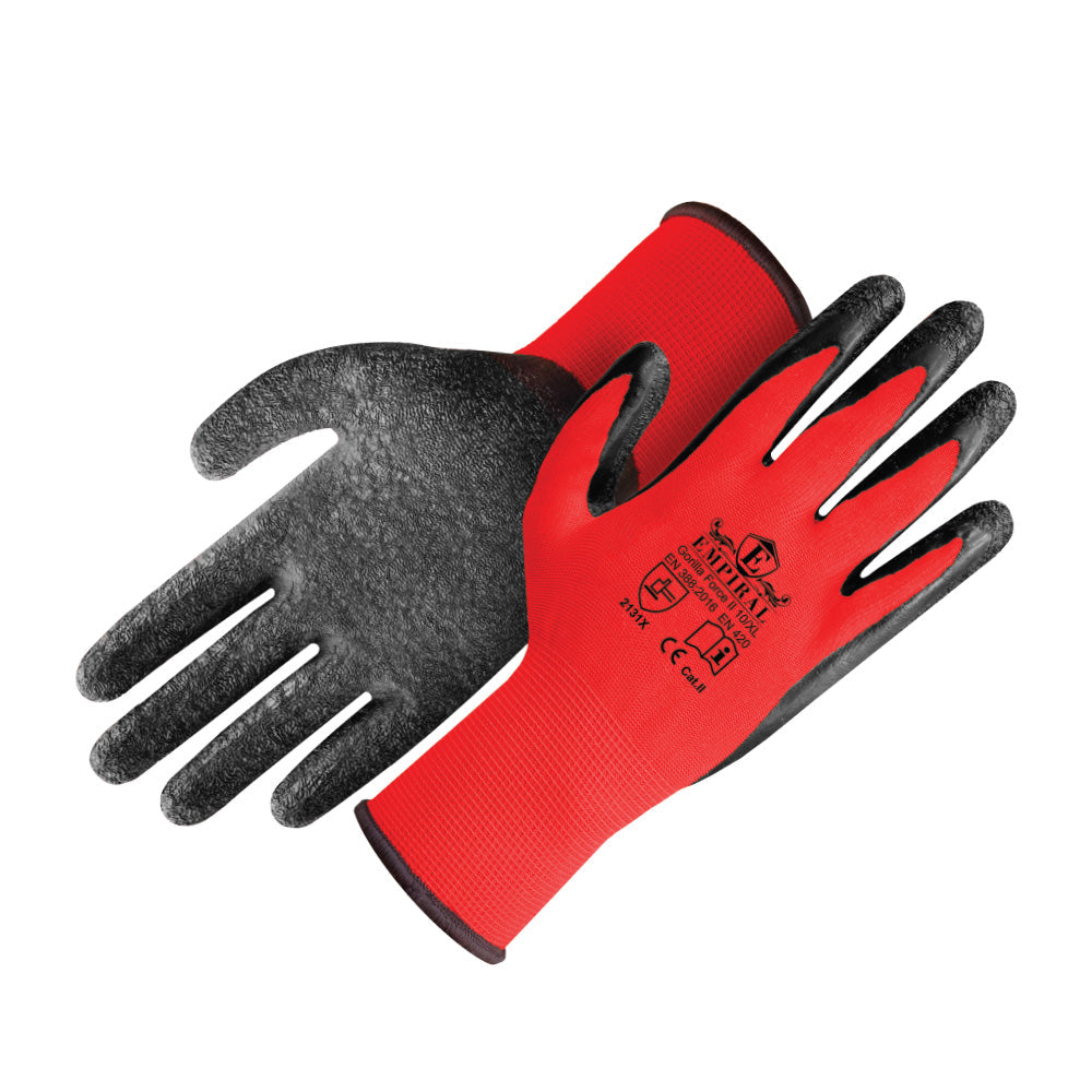 Gorilla Force - II, Latex / Palm Coated Gloves