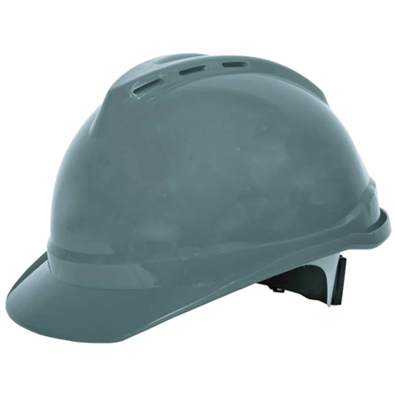 safety-ventilated-helmet-grey