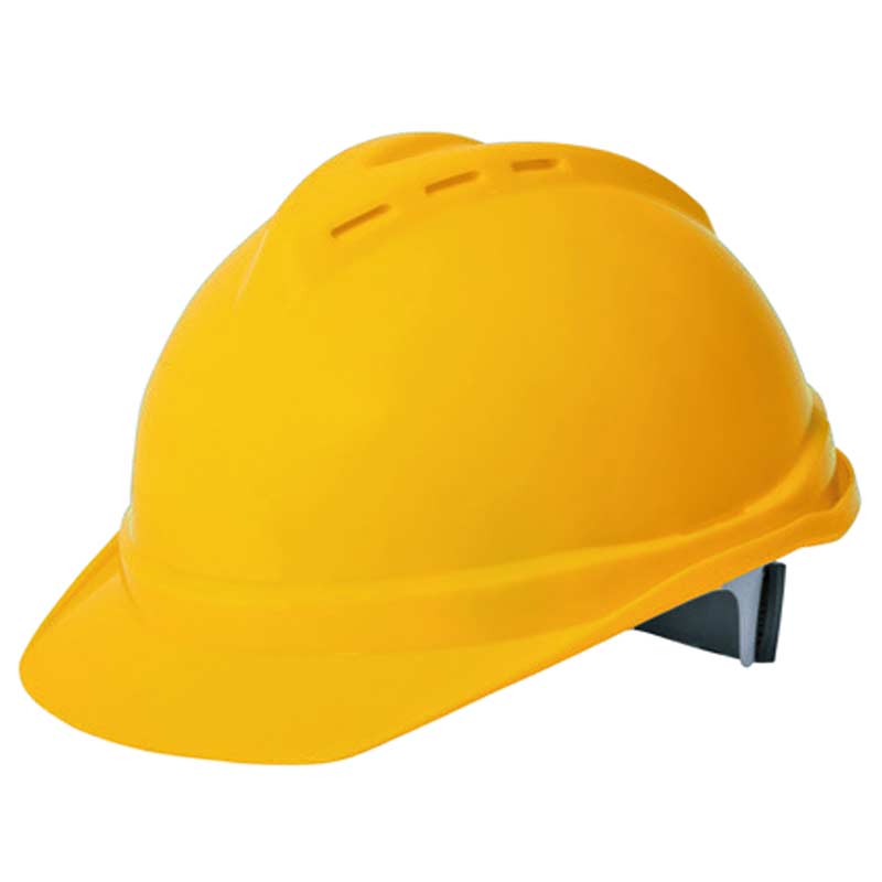 safety-ventilated-helmet-yellow