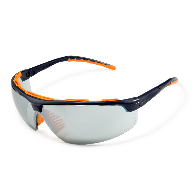 Maxima Silver Mirror, Anti-Scratch, Anti-Fog & Anti UV Light & Silver Safety Spectacles.
