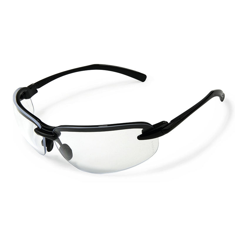 Metallic Clear, Anti-Scratch, Anti Fog, Anti UV Light & Clear Safety Spectacles.