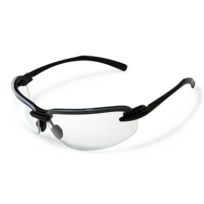 Metallic Clear, Anti-Scratch, Anti Fog, Anti UV Light & Clear Safety Spectacles.