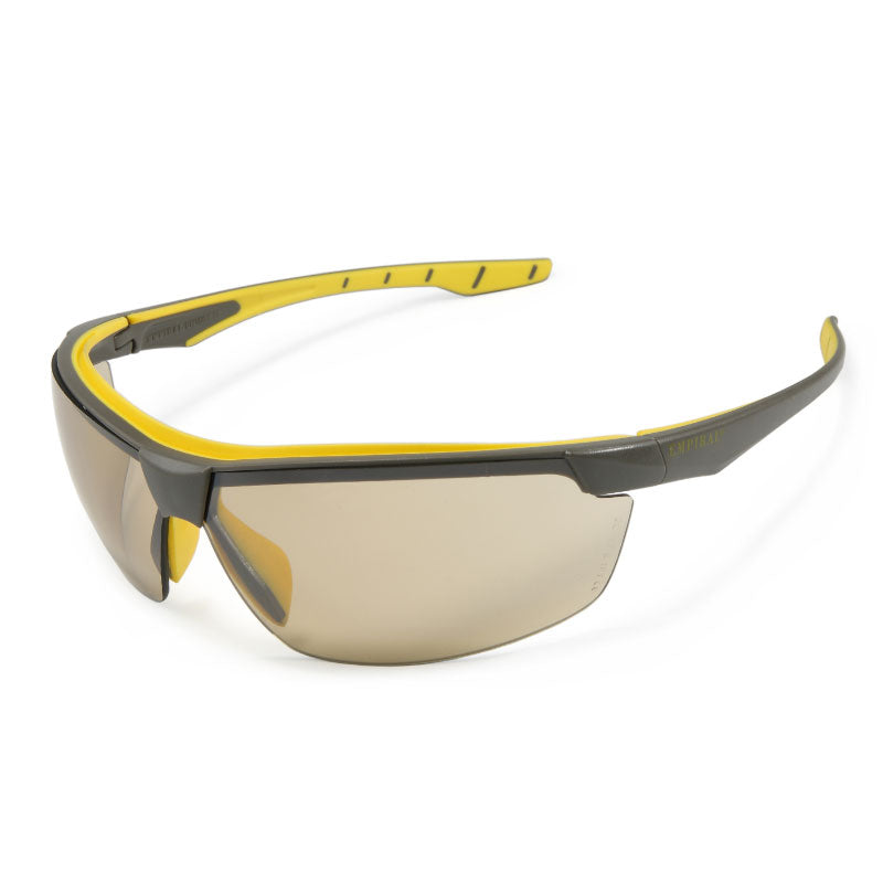 Sporty Mirror - Bronze, Anti-Scratch, Anti Fog, Anti UV Light & Bronze Mirror Safety Spectacles.