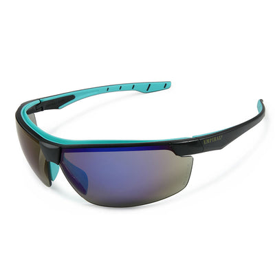 Sporty Mirror - Blue, Anti-Scratch, Anti Fog, Anti UV Light & Blue Mirror Safety Spectacles.