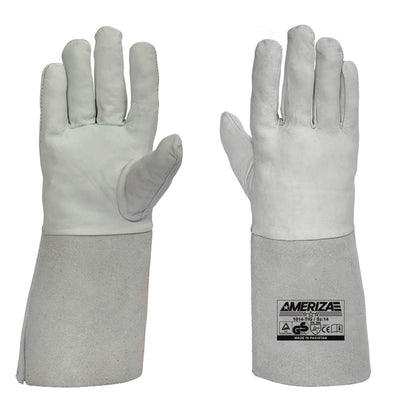 TIG Welding Gloves, Premium A+ Grain & Split Leather